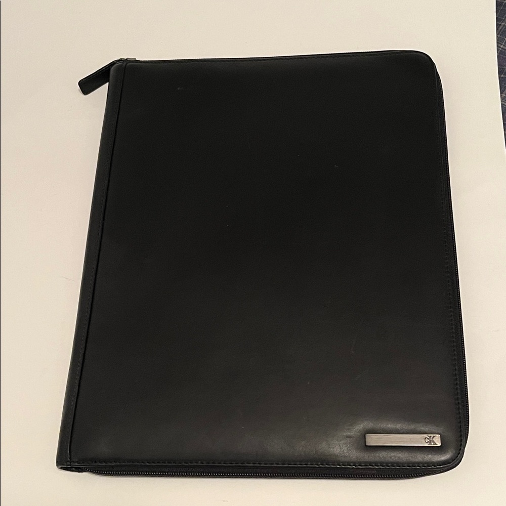 Calvin Klein Black Document Holder